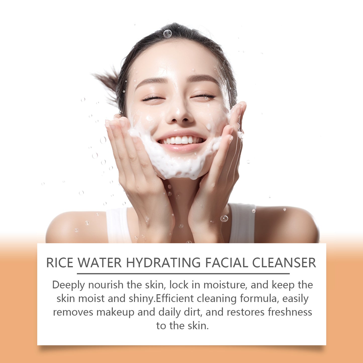 Gentle Cleansing Facial Skin Moisturizing Facial Cleanser
